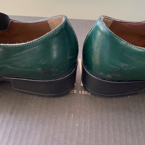 Deep Green BCBG Zipper Loafers - Picture 5 of 5